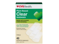 CVS Health Plant-Based Clear Bandages, 40 Count - Image 2