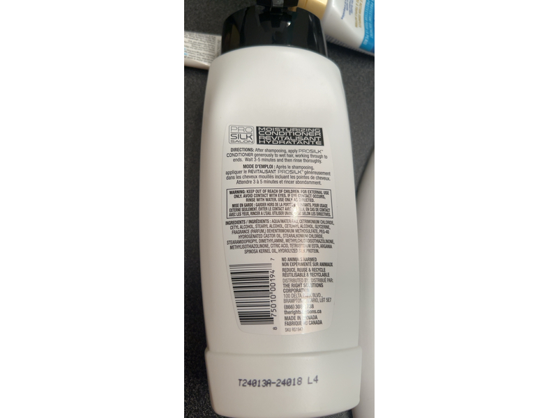 Pro Silk Salon Moisturizing Conditioner, Moroccan Argan & Coconut Oil, 16 fl oz/473 mL