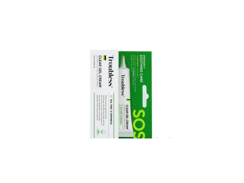 Troubless Clear Gel Cream, 0.5 fl oz/15 mL