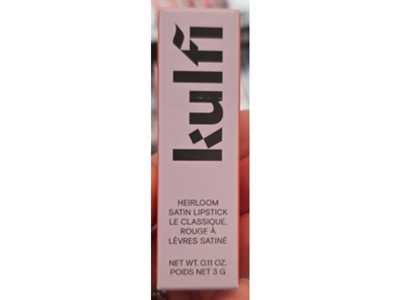 Kulfi Heirloom Satin Lipstick, Bangle Box, 0.11 oz/3 g
