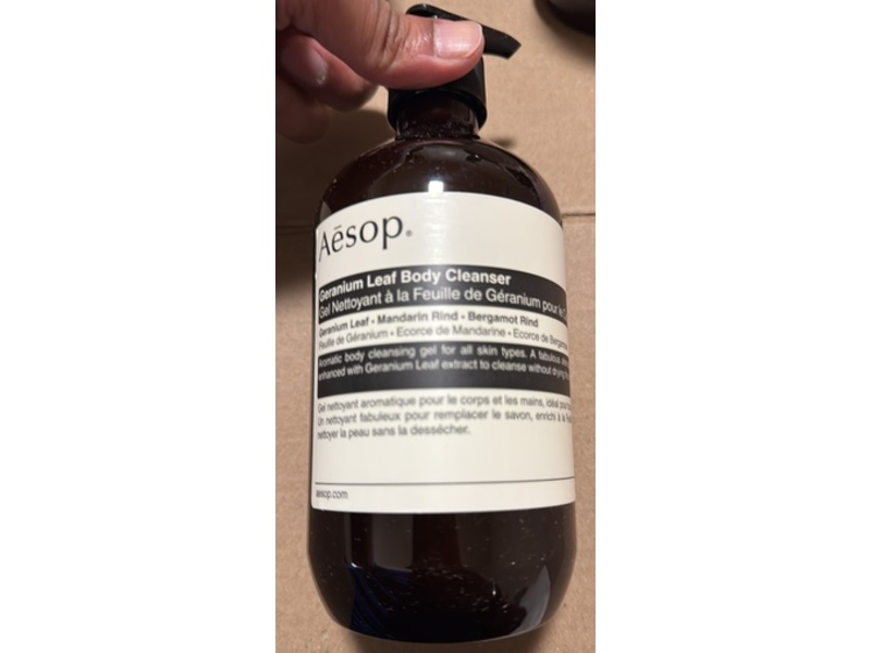 Aesop Geranium Leaf Body Cleanser