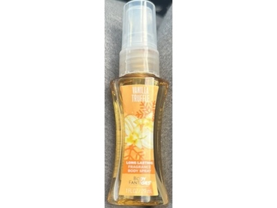 Body Fantasies Long Lasting Fragrance Body Spray, Vanilla Truffle, 1 fl oz/29 mL