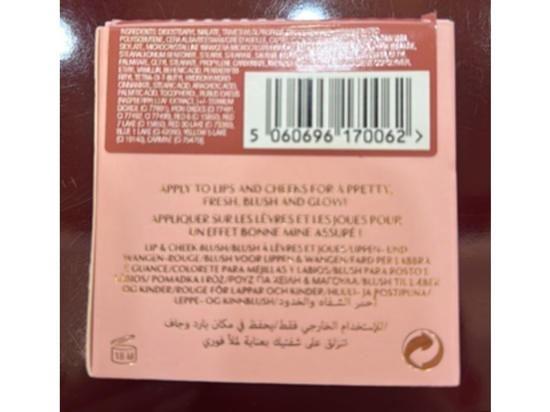 Charlotte Tilbury Pillow Talk Lip & Cheek Glow, Colour Of Passion, 0.08 fl oz/2.5 g