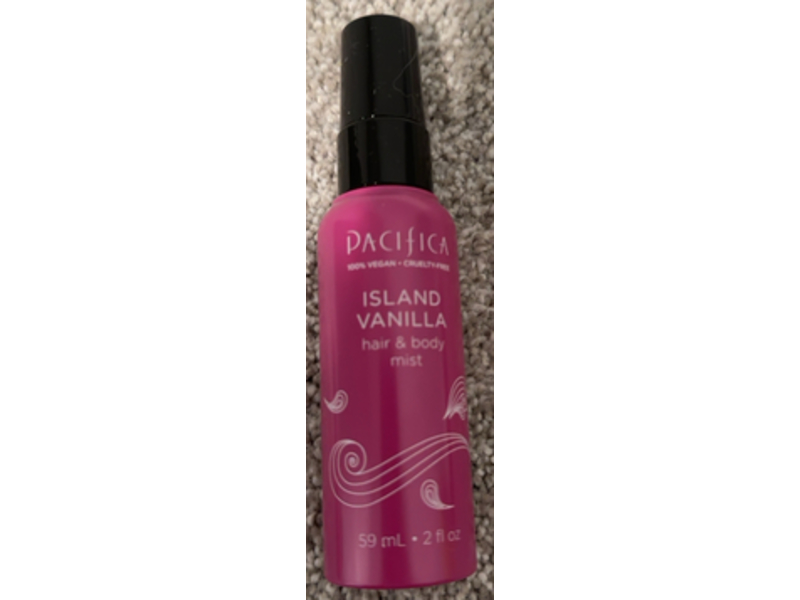 Pacifica Hair & Body Mist, Island Vanilla, 2 fl oz/59 mL