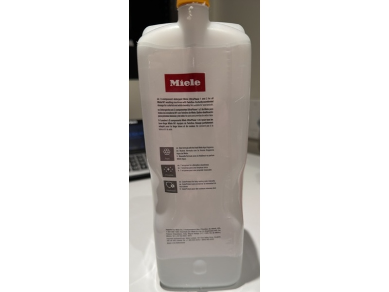 Miele UltraPhase 2 Liquid Laundry Detergent, 63 Loads, 47.34 fl oz/1.4 L