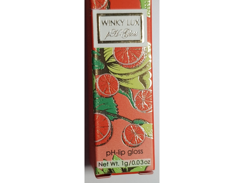 Winky Lux Ph-Lip Gloss, Grapefruit, 0.03 oz/1 g
