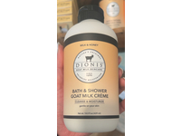 Dionis Bath & Shower Goat Milk Creme, Milk & Honey, 14.5 fl oz/429 mL - Image 3