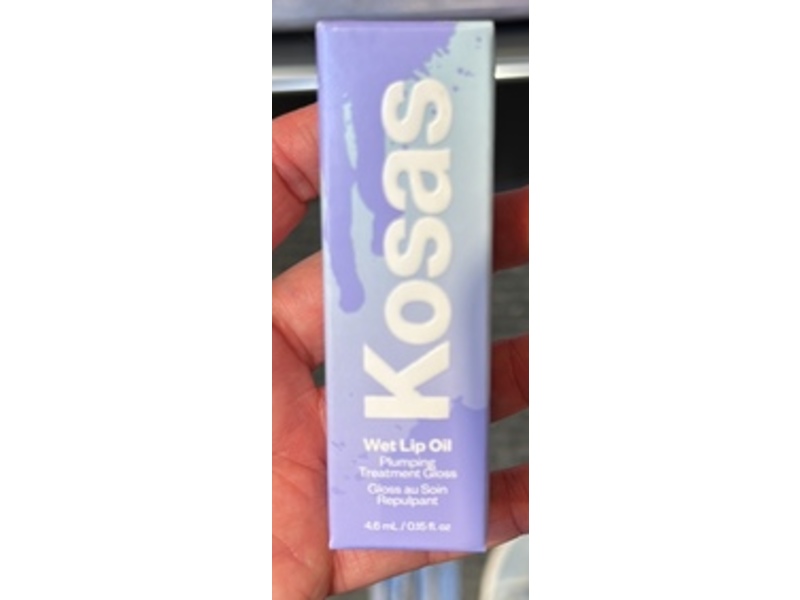 Kosas Wet Lip Oil, Grapesicle, 0.15 fl oz/4.5 mL