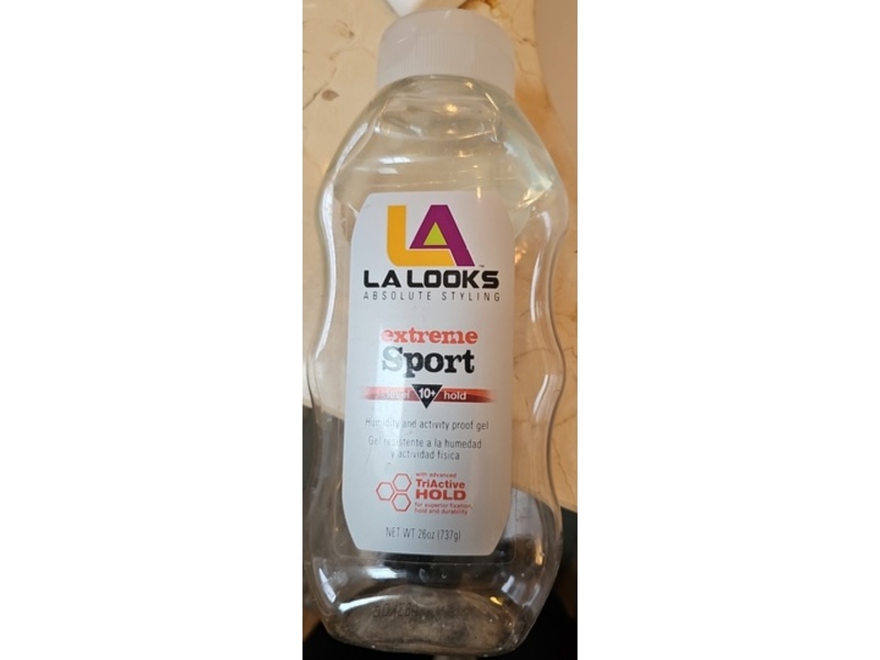 LA Looks Extreme Sport Hair Gel, 26 fl oz/737 g