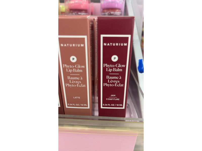 Naturium Phyto-Glow Lip Balm, Jam, 0.34 fl oz/10 mL