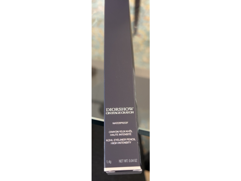 Dior Diorshow On Stage Crayon Kohl Eyeliner Pencil, 099 Black, 0.04 oz/1.4 g