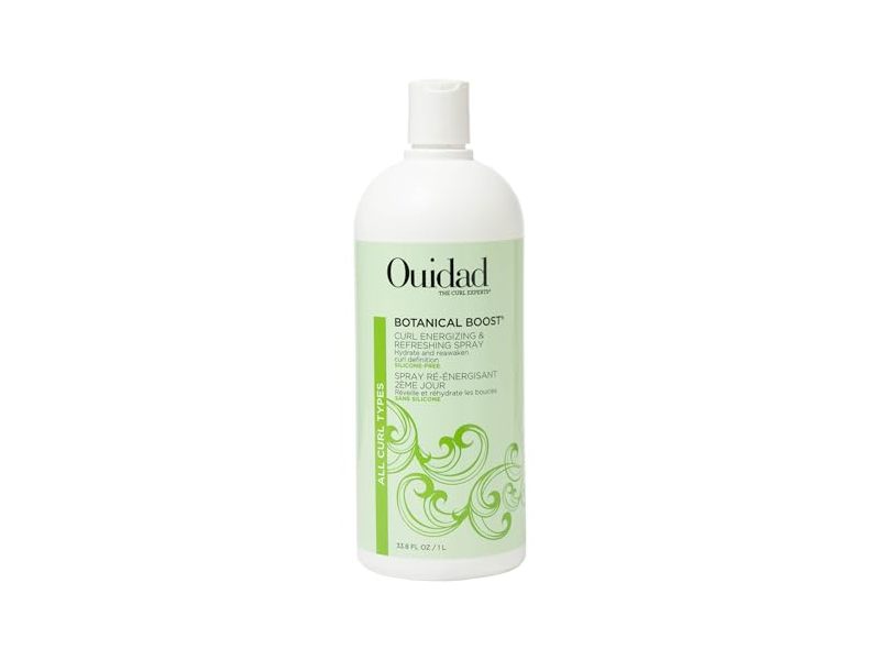 Ouidad Botanical Boost Curl Energizing & Refreshing Spray, 33.8 fl oz/1L