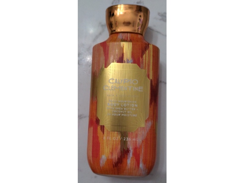 Bath & Body Works Calypso Clementine Daily Nourishing Body Lotion, Shea Butter + Coconut Oil, 8 fl oz/236 mL