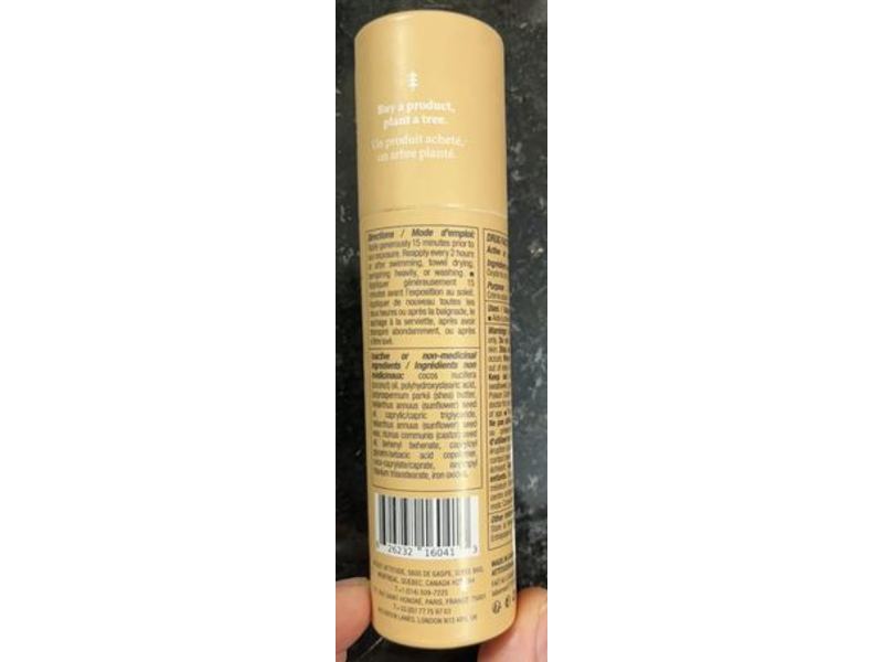 Attitude Tinted Mineral Sunscreen Face Stick, SPF 30, Unscented, 1 oz/30 g