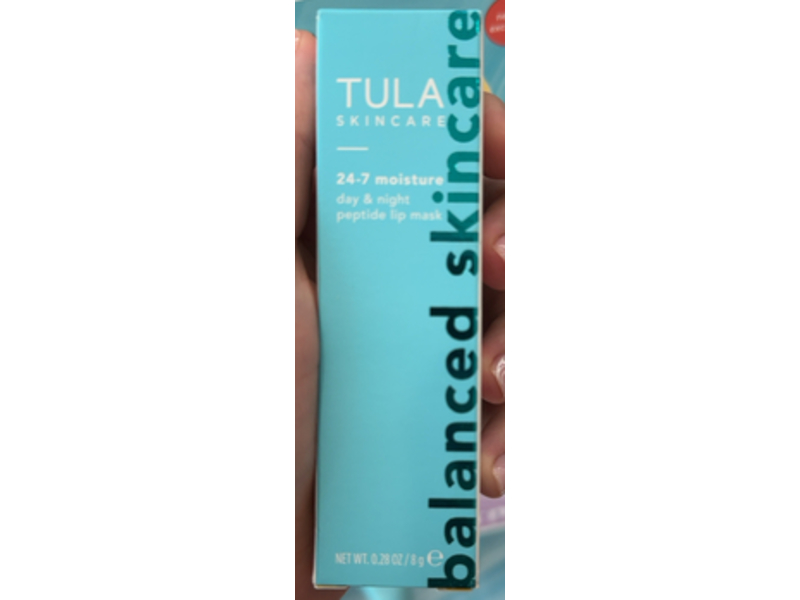 Tula Balanced Skin Care Moisture Day & Night Peptide Lip Mask, 0.28 oz/8 g