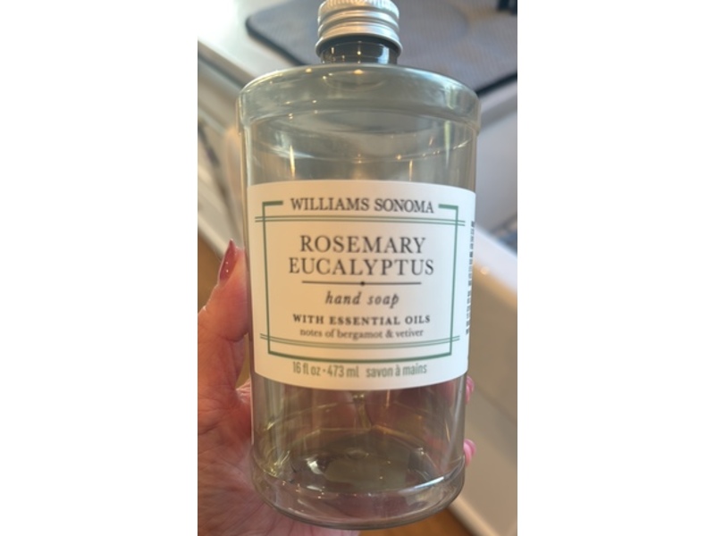 Williams Sonoma Hand Soap, Rosemary Eucalyptus, 16 fl oz/473 mL