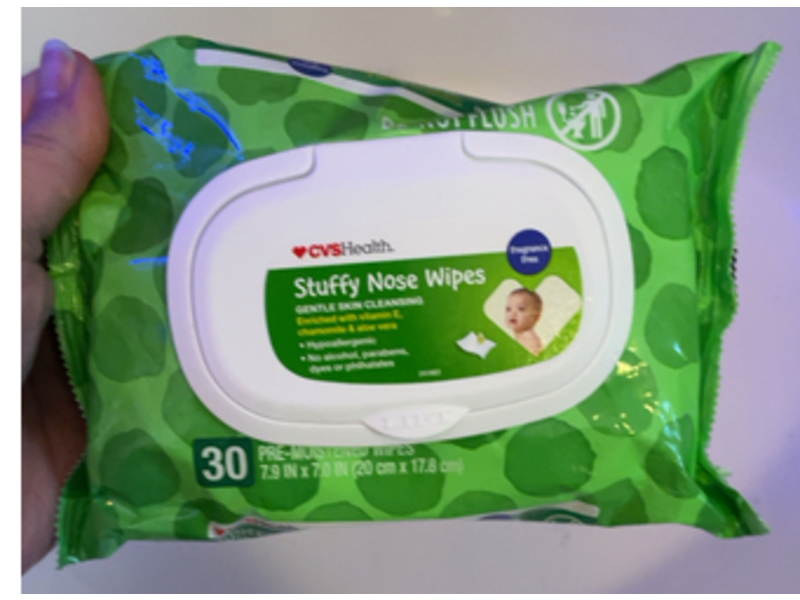 Cvs Health Stuffy Nose Wipes, 30 Count