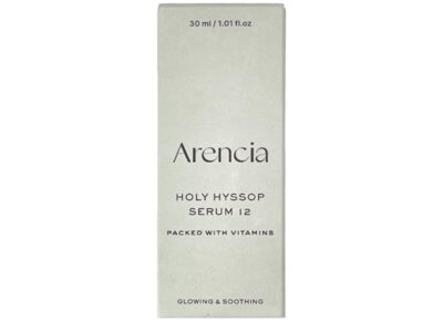 Arencia Holy Hyssop Serum 12, 1.01 fl oz/30 mL
