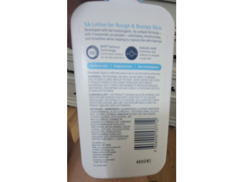 Cerave Sa Lotion Rough & Bumpy Skin, 8 fl oz/ 237 mL