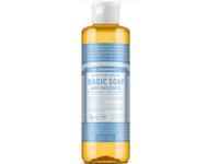 Dr. Bronner's Pure-Castile Magic Liquid Soap, Baby Unscented, 8 fl oz/237 mL - thumbnail 1