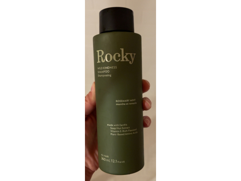 Rocky Wild Kindness Shampoo, Rosemary Mint, 12.1 fl oz/360 mL