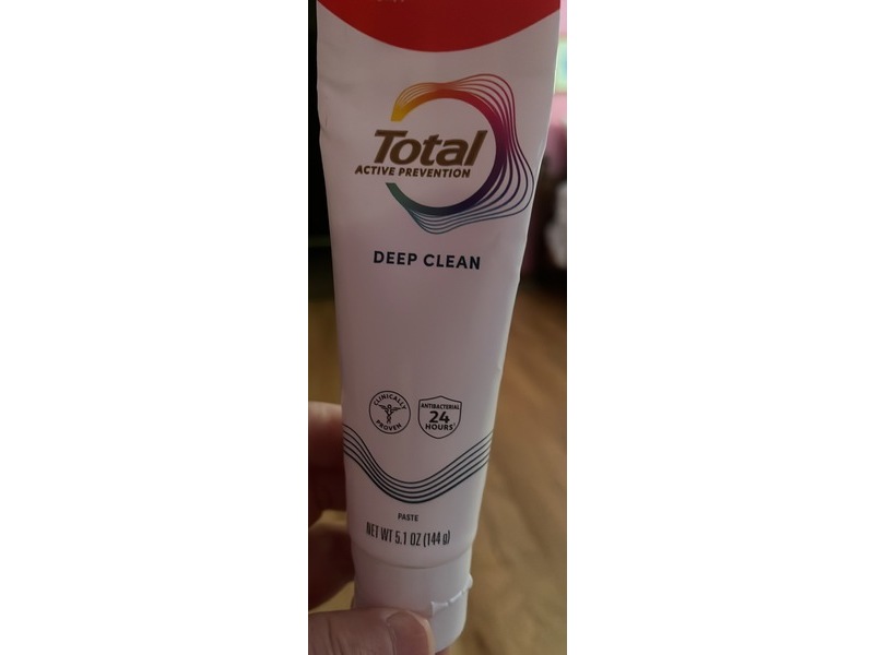 Colgate Total Active Prevention Paste, Deep Clean, 5.1 oz/144 g, Pack Of 3