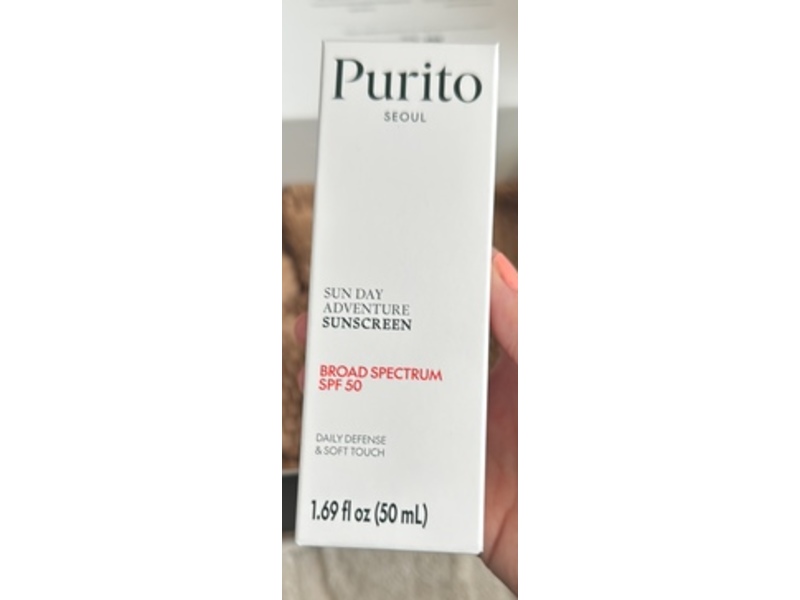 Purito Seoul Sun Day Adventure Sunscreen, SPF 50, 1.69 fl oz/50 mL