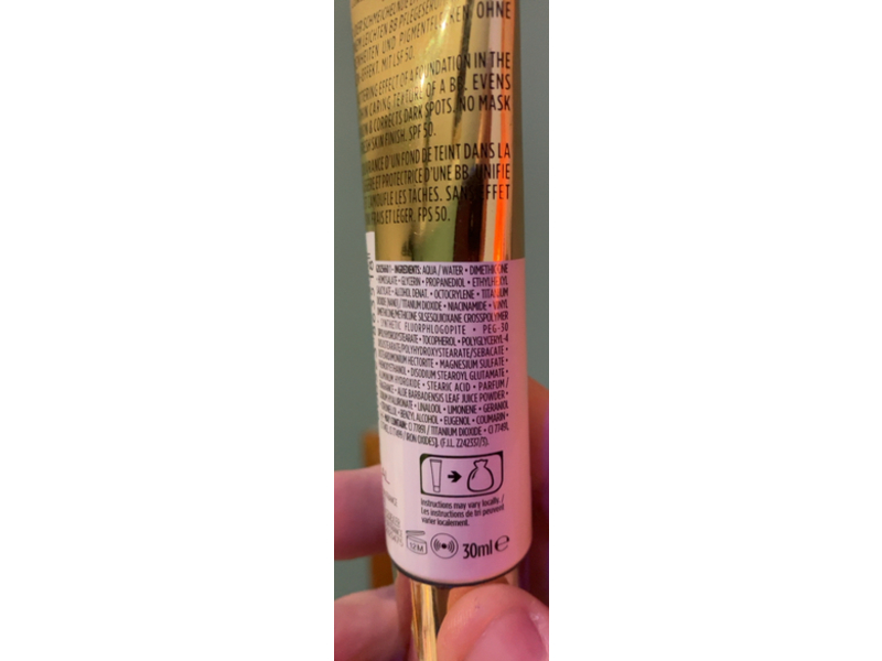 L'Oreal Paris Age Perfect BB Cover, 01 Light Ivory, SPF 50, 30 mL