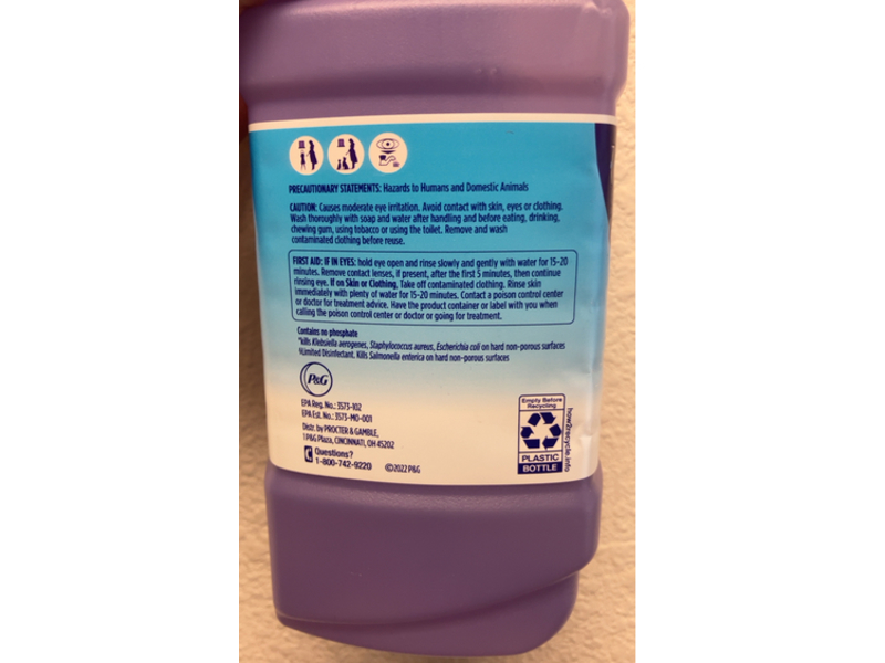 Swiffer Wet Jet Antibacterial Cleaner, Fresh Citrus, 42.2 fl oz/1.25 L