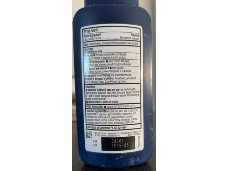 Nizoral Anti-Dandruff Shampoo, Fresh Scent, 4 fl oz/125mL