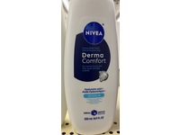 Nivea Derma Comfort Caring Body Wash, Hyaluronic Acid + Provitamin B5, 16.9 fl oz/500 mL, Pack Of 3 - thumbnail 2