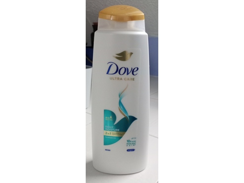 Dove Ultra Care Daily Moisture 2 In 1 Shampoo + Conditioner, 400 mL
