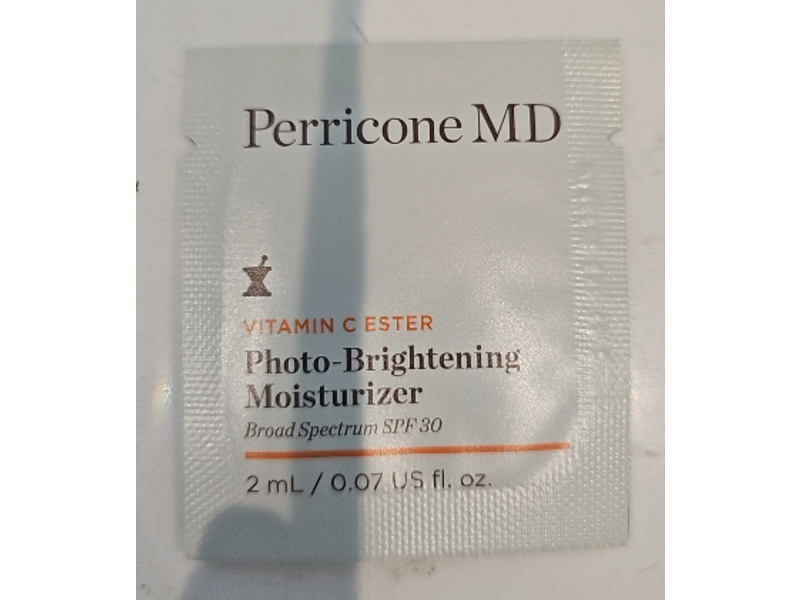 Perricone MD Vitamin C Ester Photo-Brightening Moisturizer, SPF 30, 0.07 fl oz/2 mL