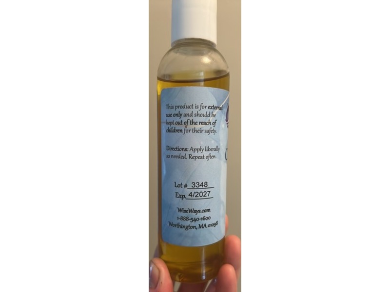 WiseWays Herbals Calendula Oil, 6 fl oz/177 mL