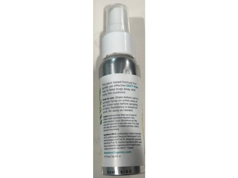 Mambino Organics Anti-Bug Spray, 2.7 fl oz/79 mL