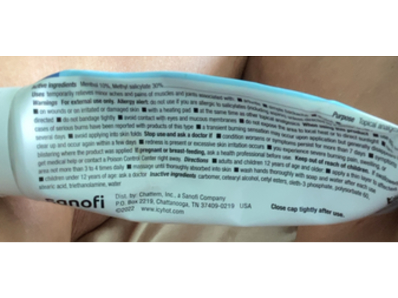 Icy Hot Original Pain Relief Cream, 3 oz/85 g