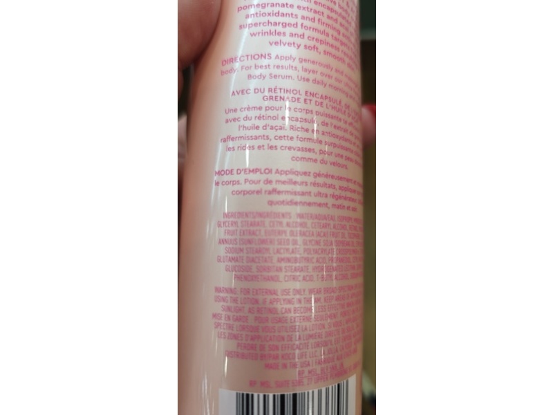 Kopari Ultra Renewal Retinol Body Cream, 4.7 fl oz/141.5 mL
