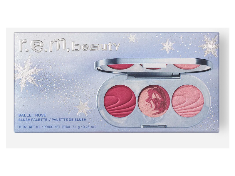 r.e.m beauty Blush Palette, Ballet Rose, 0.25 oz/7.1 g