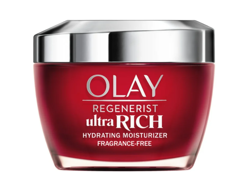Olay Regenerist Ultra Rich Hydrating Moisturizer, Fragrance Free, 2.7 oz/45 g