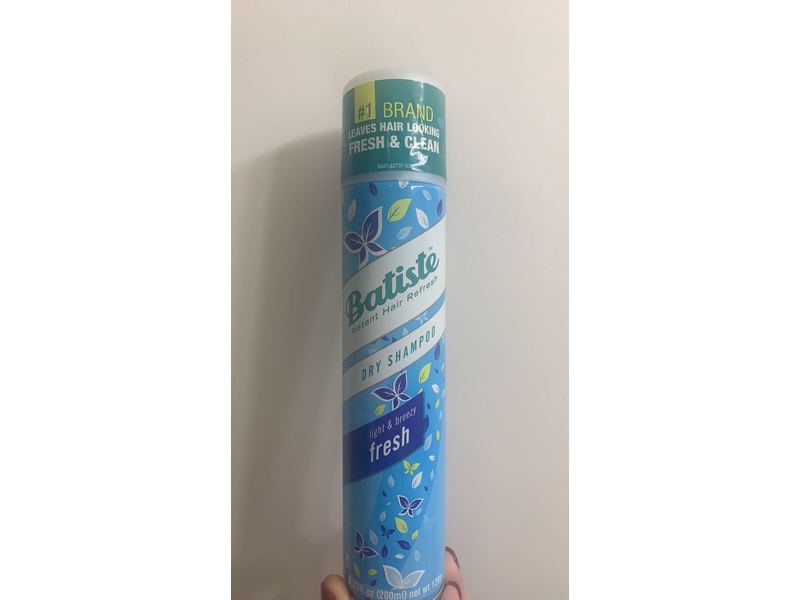 Batiste Dry Shampoo, Light & Breezy Fresh, 6.73 fl oz/200 mL