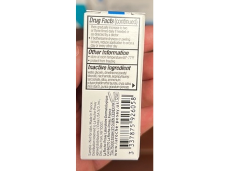 La Roche-Posay Effaclar Duo + Multi-Target Acne Treatment, 0.1 fl oz/3 mL