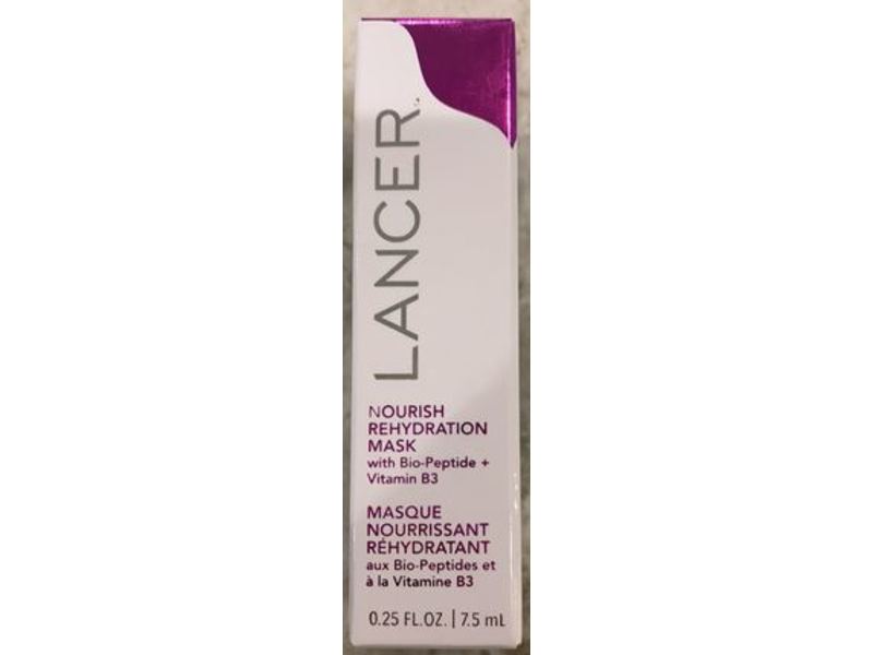 Lancer Nourish Rehydration Mask, 0.25 oz/7.5 mL