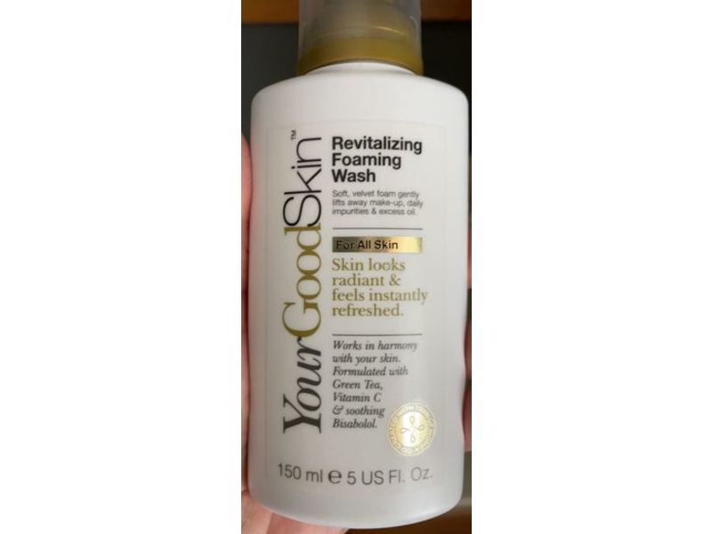 YourGoodSkin Revitalizing Foaming Wash, 5 fl oz/150 mL