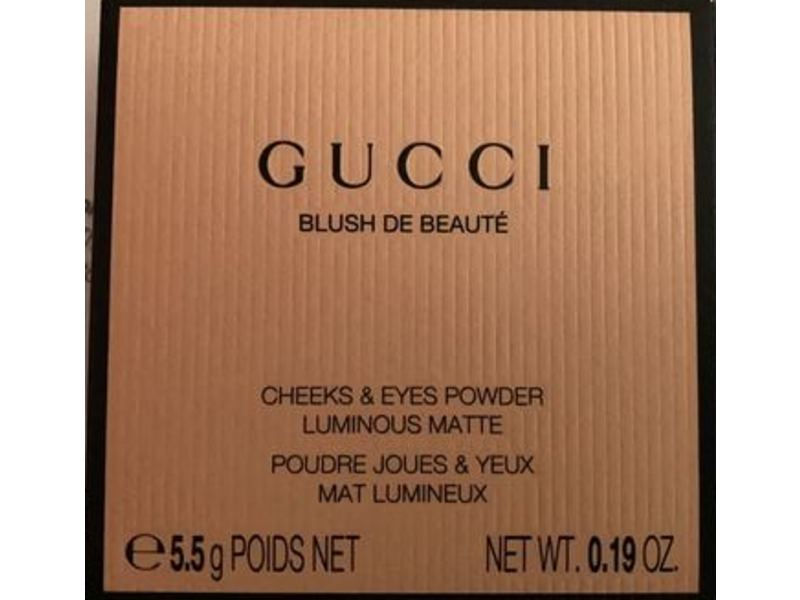 Gucci Cheeks & Eyes Powder, Bright Coral 04, 0.19 oz/5.5 g