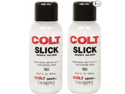 Calexotics Colt Body Glide Personal Lubricant, 16.57 oz/490 mL, Pack Of 2