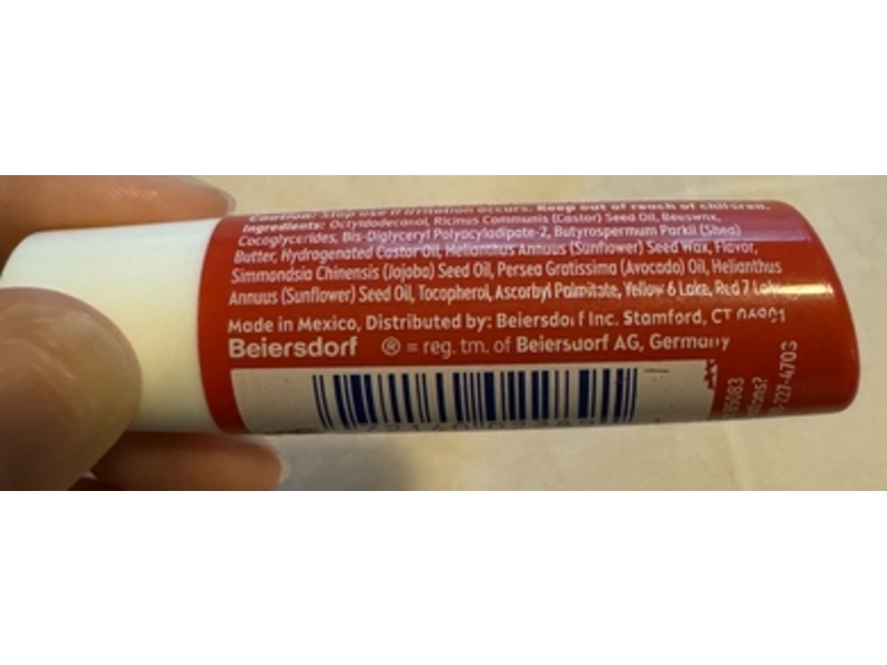 Nivea Lip Care, Strawberry, 0.17 oz/4.8 g