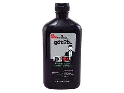 Schwarzkopf Got 2b Thickening Shampoo, Phenomenal, 16.9 fl oz/500 mL