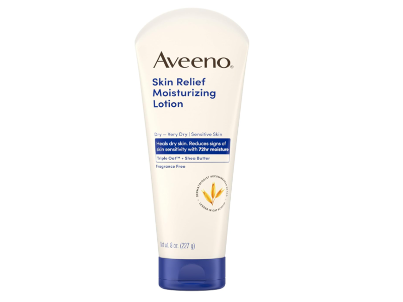 Aveeno Skin Relief Moisturizing Lotion, Triple Oat & Shea Butter, 8 oz/227 g