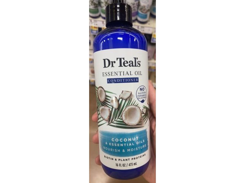Dr Teal's Essential Oil Conditioner, Coconut & Essential Oils, 16 fl oz/473 mL