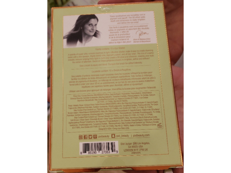 Pixi By Petra Eye Reflection Shadow Palette, Natural Beauty, 0.6 oz/16.5 g